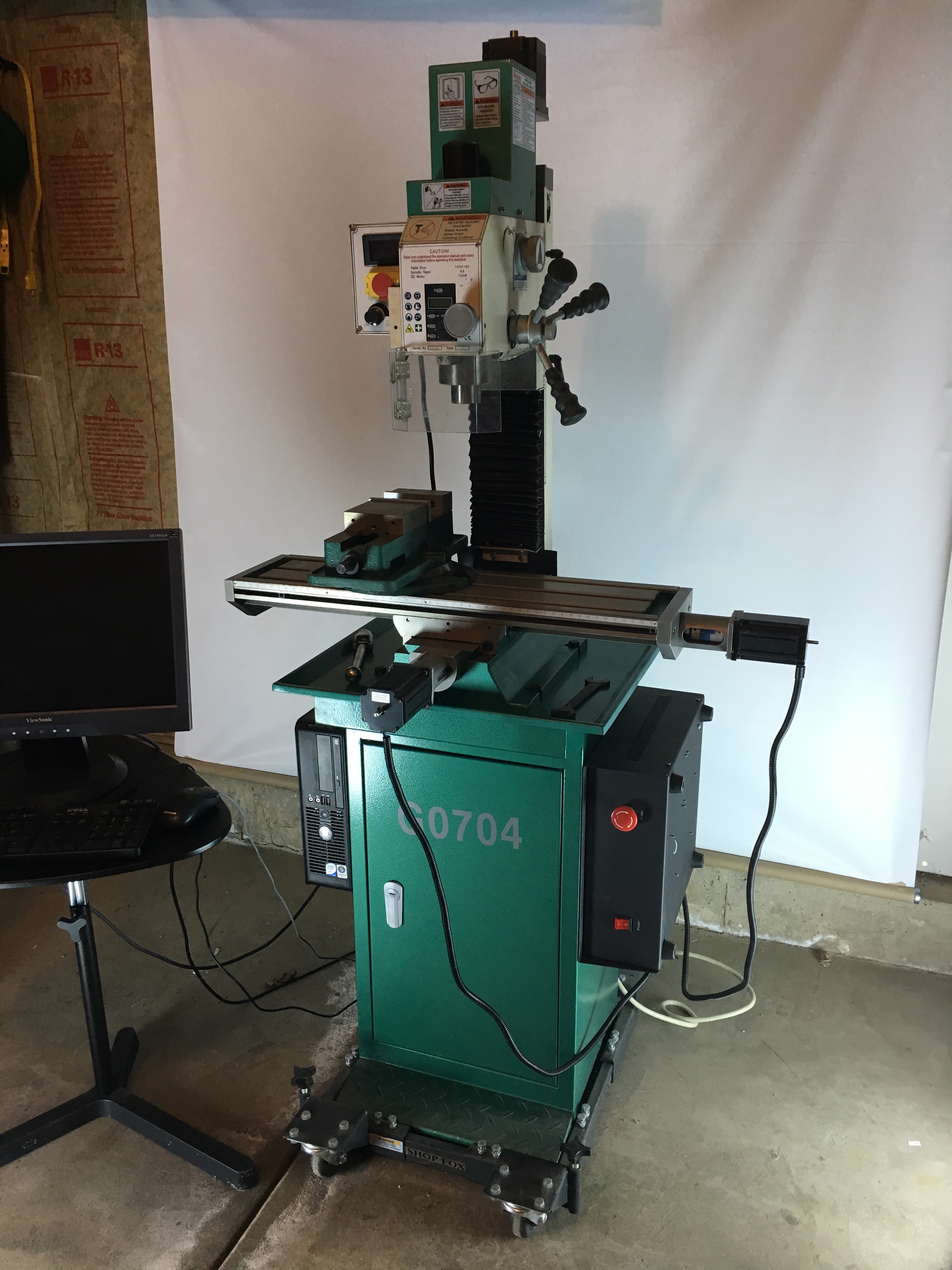 Grizzly G0704 CNC Mill Conversion