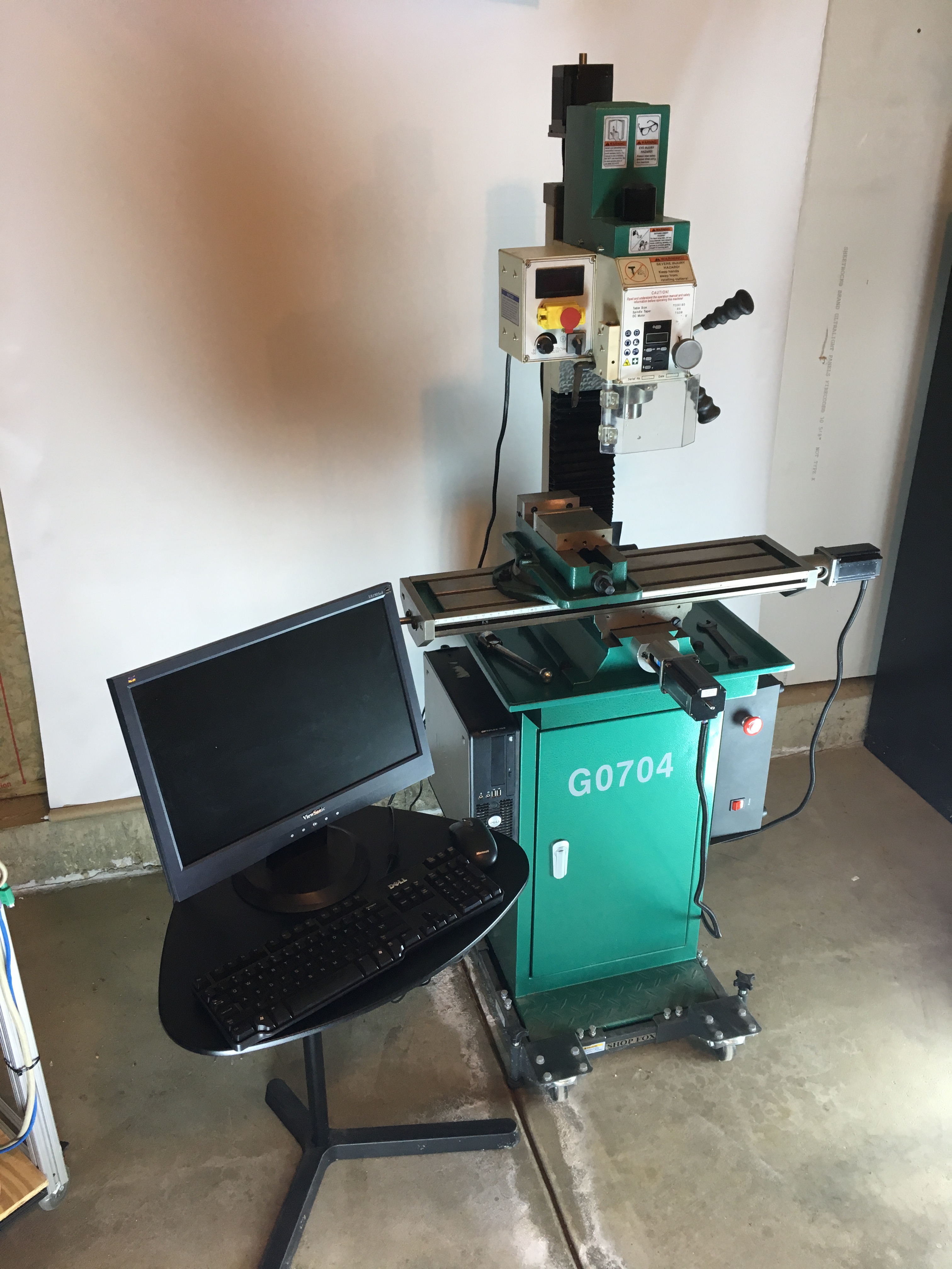 Grizzly G0704 CNC Mill Conversion